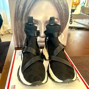 JLo Cement 82 Size 9 Medium Black (worn 1x)